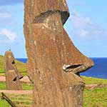 They're called Moai.