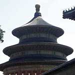 The Temple of Heaven in Beijing before the two year restoration...