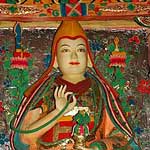 It's a sculpture of Sakyamuni - The Buddha ... but what is it made of?