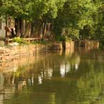 Reflection along the canal