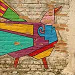 La Palma, near the border, is famous for naive art...