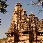 Temples of Khajuraho, built in the tenth and eleventh centuries...