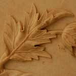 if you look closely, you'll see where someone decided to add to the carving