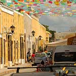 Izamal, near Merida. The whole town centre is painted yellow...