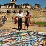 Palenque is a much busier Mayan ruin