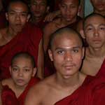 Monks from ten to eighteen