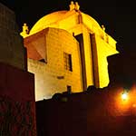 Santa Catalina monastery, Arequipa, at night