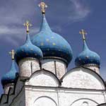 Church in Suzdal. At one time, there was one church for every 12 inhabitants!